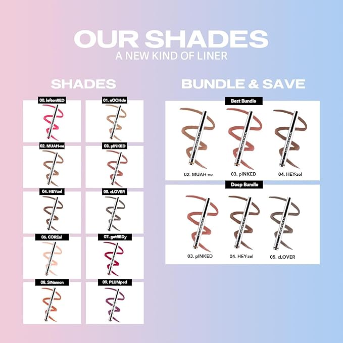 Sacheu Lip Liner Stay-N Peel Off Lip Stain — Long Lasting Matte Lip Tattoo Transfer Proof Lipstain Infused with Hyaluronic Acid & Vitamin E for All Skin Types — Vegan & Cruelty-Free, Clover