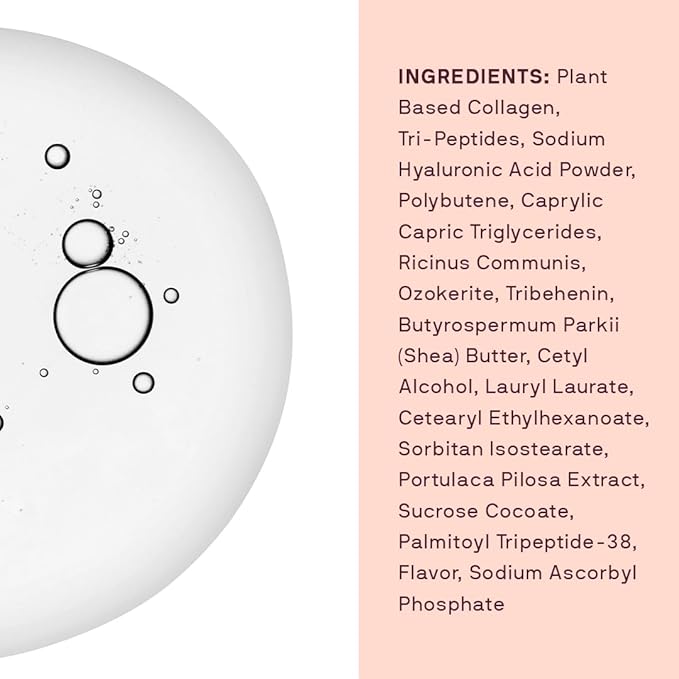 Dermaclara Peptide Infused Lip Serum - Plumping Peptide Lip Treatment for Women, Anti Aging Serum for Wrinkles, Lip Gloss with Collagen and Hyaluronic Acid - 7 ml (1 Count)