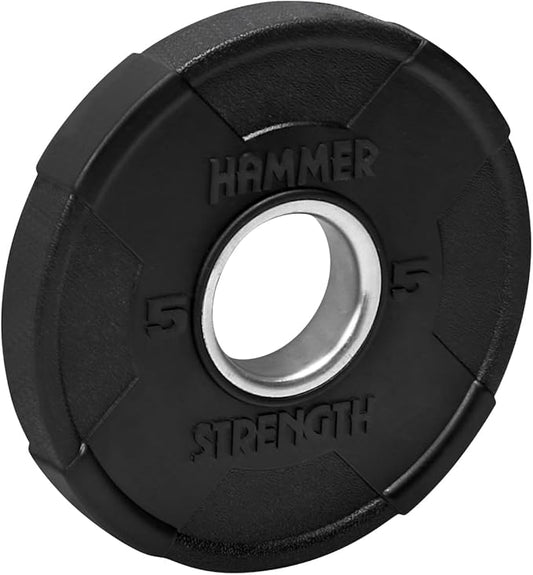 Hammer Strength 5Lb Round Rubber Olympic Plate