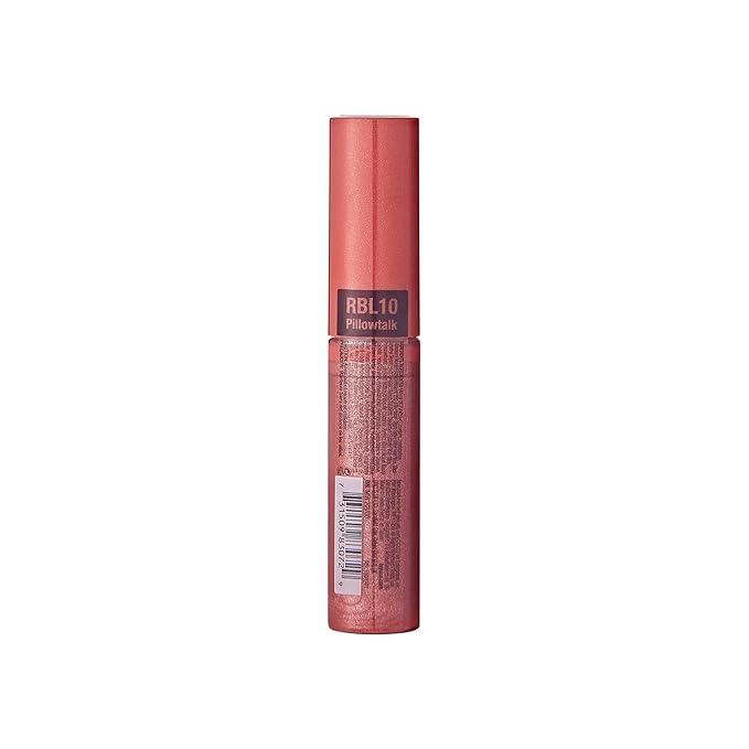 Ruby Kisses Lip Gloss Butter Bomb Gloss Non-Sticky Lip Gloss Vitamin E Natural Nude Lip Makeup - 7.8mL (0.26 US fl.oz) (Pillowtalk)