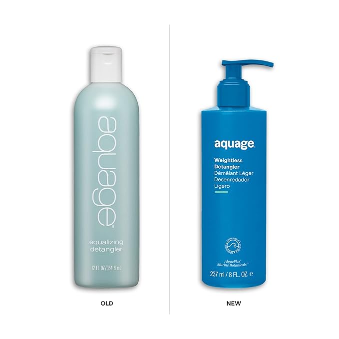 AQUAGE. Weightless Detangler, Ultra-Light Conditioner,