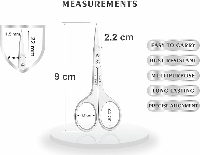 Nail Scissors Curved - Professional