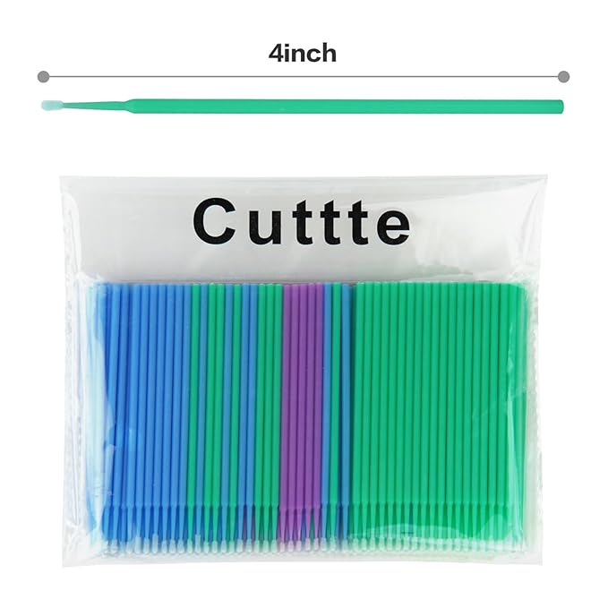 Cuttte 500pcs disposable micro swabs
