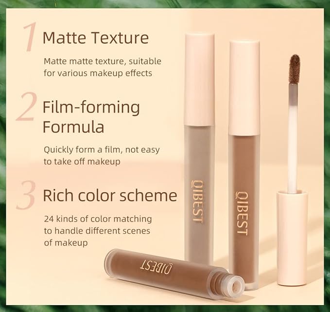 Matte Eyeshadow liquid Long Lasting High-pigmented Eye shadow Gel Eye Makeup (Matte Brown)