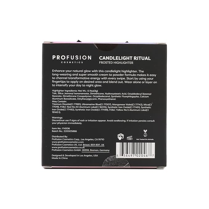 Profusion Cosmetics Candlelight Ritual Highlighter, Unleash Your Inne