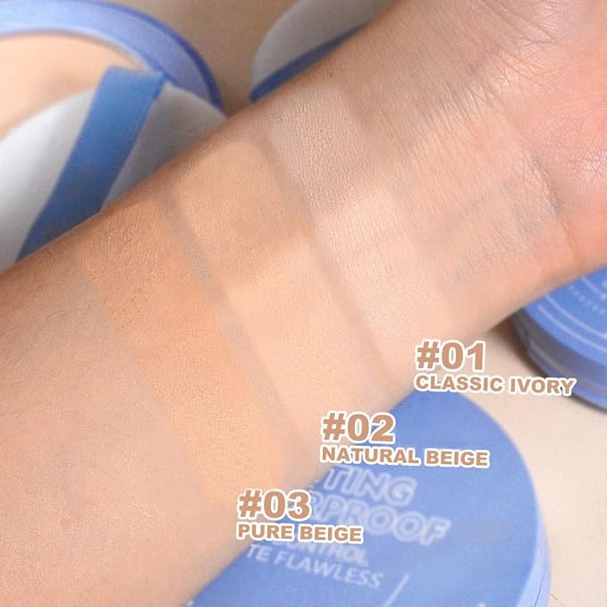 Pressed Matte Face Powder Makeup & Setting Powder N.W (03#) 10g