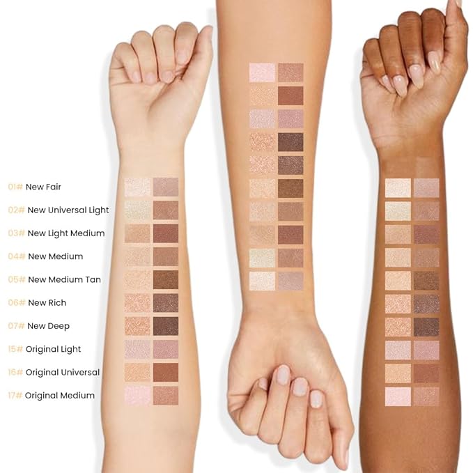 Kaely 2in1 Cream Bronzer Highlighter Stick,Face Shaping Contouring Shades Makeup,17