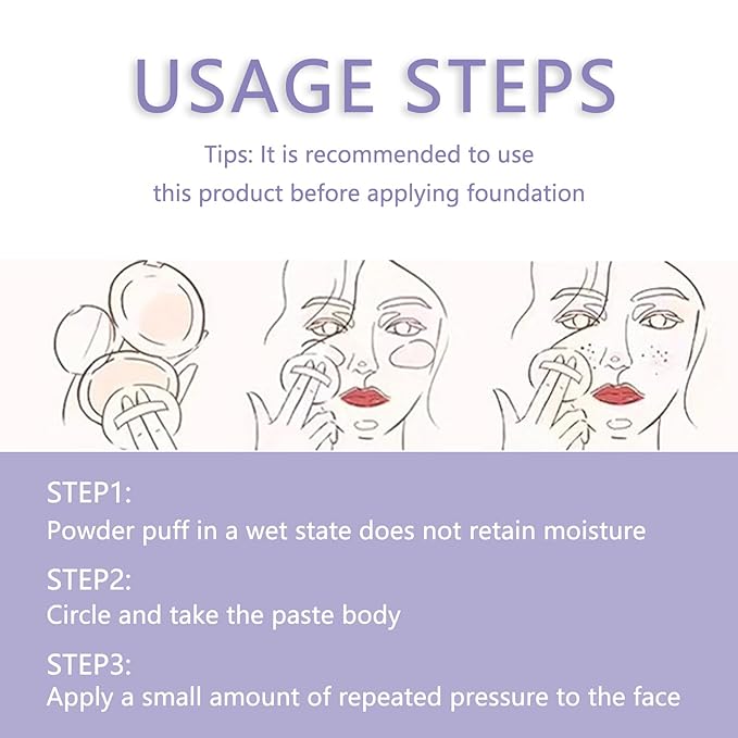 Chillab Lavender Matte Powder,Matte Oil Control Face Pressed Cosmetics (Lavender)