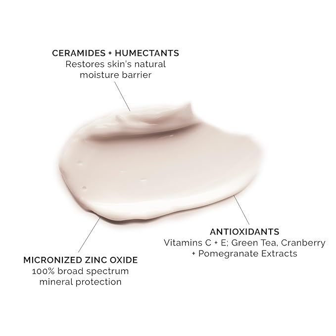 MDSolarSciences Mineral Moisture Defense SPF 50 Sunscreen for Body and Face – Water-Resistant Broad-Spectrum UV Protection – Zinc Oxide, Helps Restore Skin’s Natural Moisture Barrier, 3.4 Fl Oz