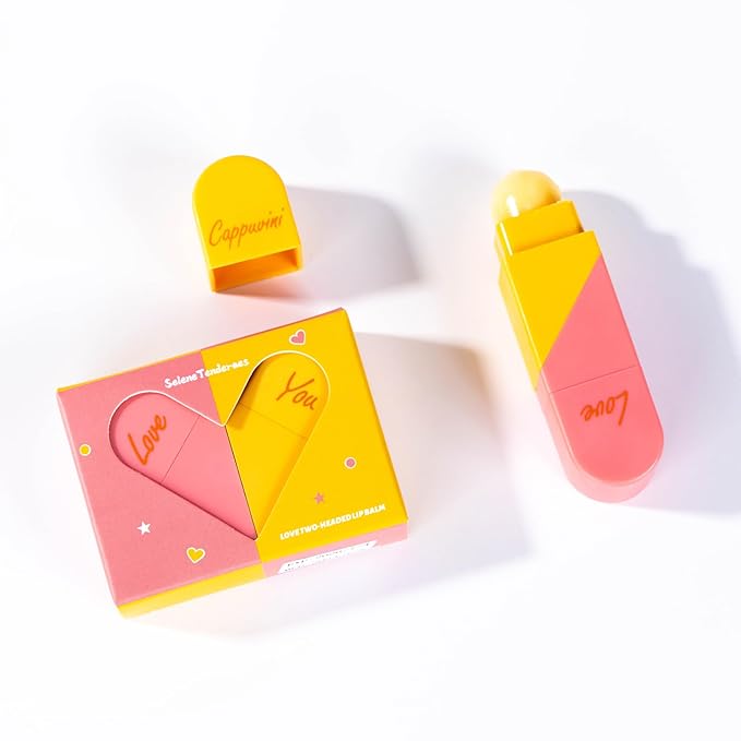 Heart Shaped Dual-use Deformable Lip Balm Gifts
