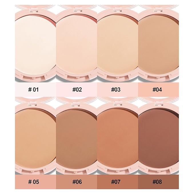 Pressed Face Powder Makeup Mineral Foundation Finishing Powder