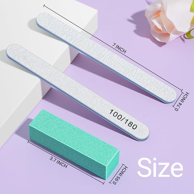 TsMADDTs Nail Buffers and Files,