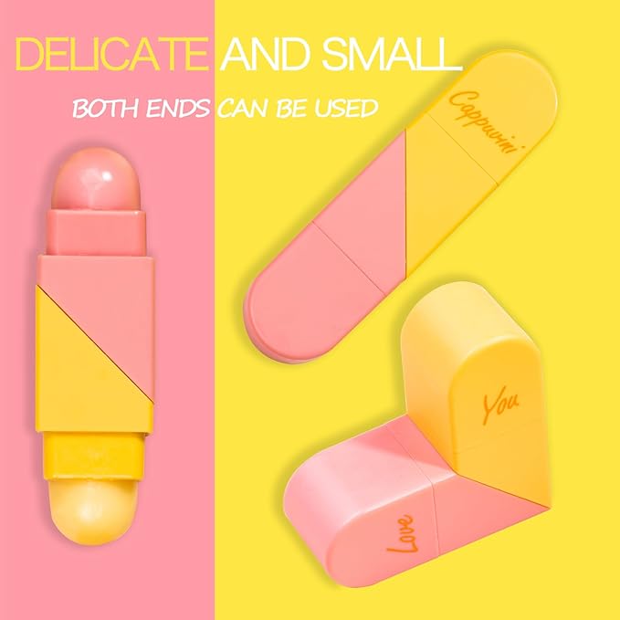 Heart Shaped Dual-use Deformable Lip Balm Gifts
