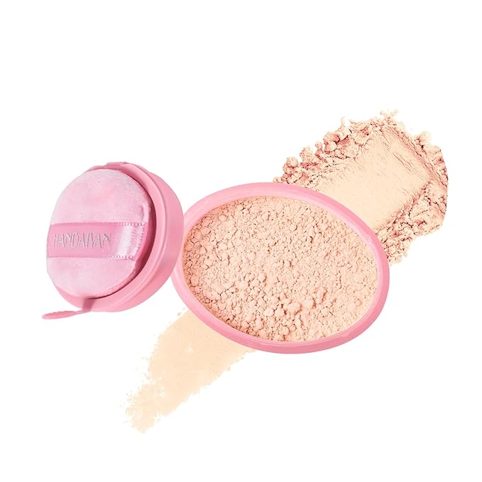 Loose Face Powder Setting Powder Makeup 0. (V02)With Powder Puff 67oz