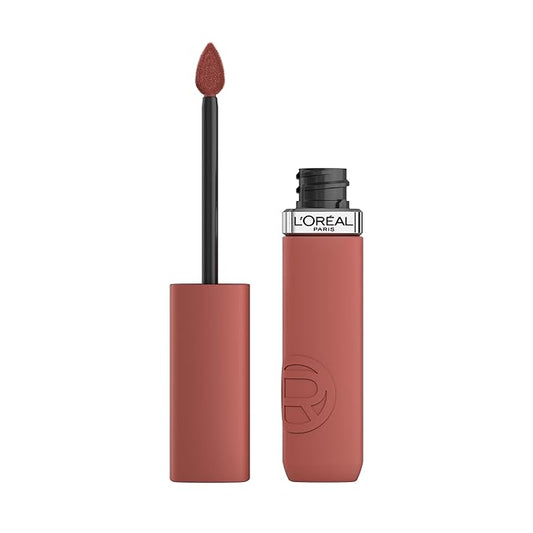 L'Oreal Paris Infallible Matte Resistance Liquid Lipstick, up to 16 Hour Wear, Worth It Medium 635, 0.16 Fl Oz