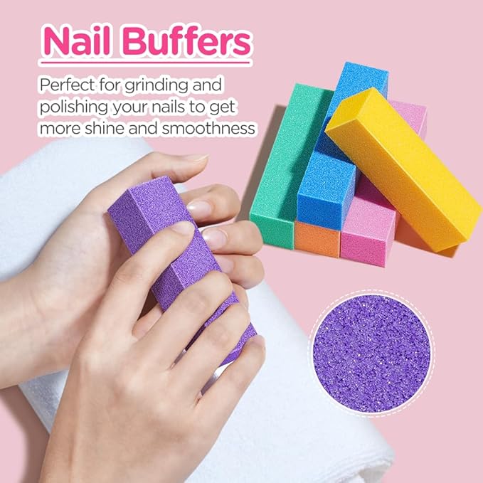TsMADDTs Nail Buffers and Files,