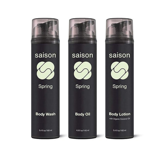Saison® Spring Body Collection Gift Set | Organic, Body