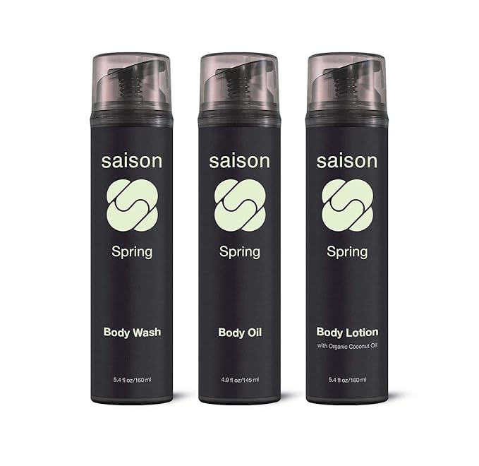 Saison® Spring Body Collection Gift Set | Organic,