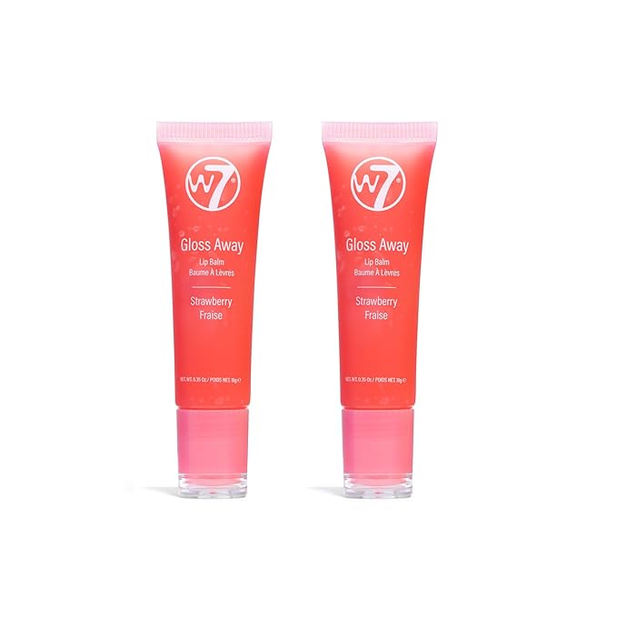 Wloss Away Lip Balm - 2 Piece Set - Strawberry 7 G