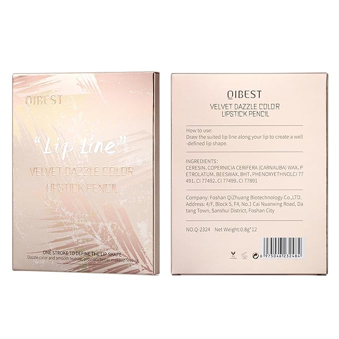 12PCS Matte Lip Liner Set,Waterproof Lipstick Liner Slim,High Slim,High