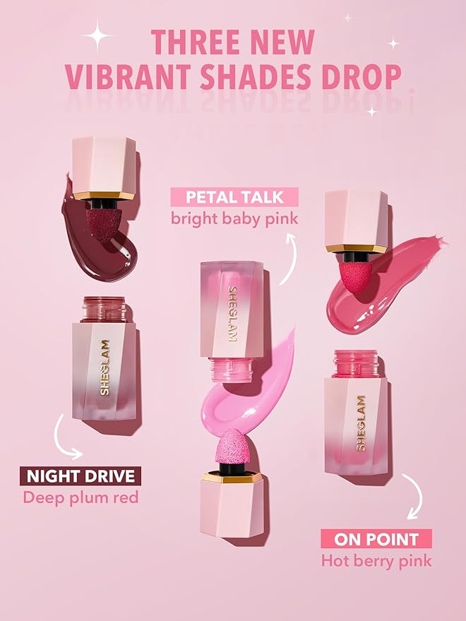 SHEGLAM Color Bloom Liquid Blush Makeup for Cheeks On Point