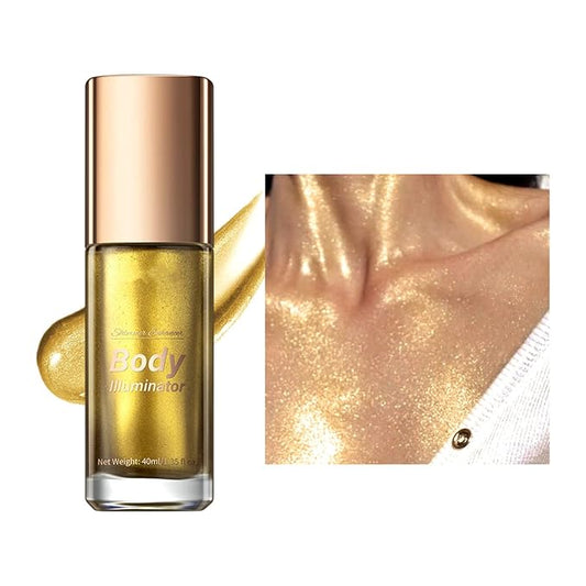 Moisturizing Body Luminizers 5 Colors Smooth and Shimmer 05 Gold) 40ml
