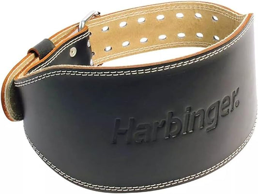 Harbinger Harbinger Padded Leather Belt Black