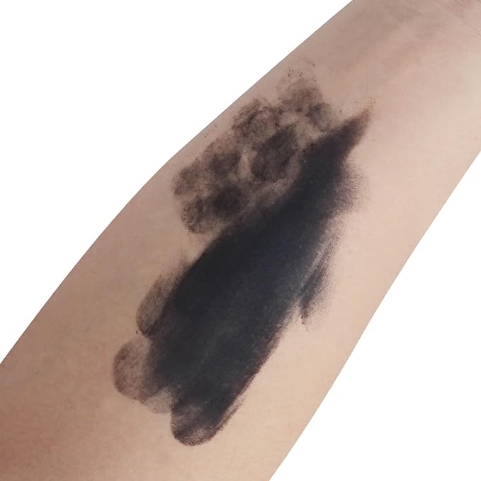 MEICOLY Black Special Effects Powder,Ultrafine Loose Dirt Powder Halloween,Charred Ash, 0.88Oz