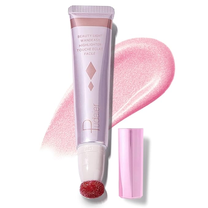 Highlighter Makeup, Liquid Highlighter Beauty Wand, Long Lasting Fl Oz