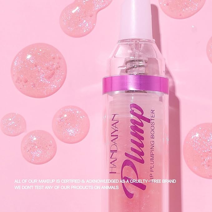 Lip Plumping Booster, Spicy Lip Lipstick, Lifter Gloss, Hydrating, Volumizes High-Shine Lip Plumping Lip Glass Mirror Lip Makeup Lip Glaze Plump & Pout Lip Plumper for Women Girls (05)