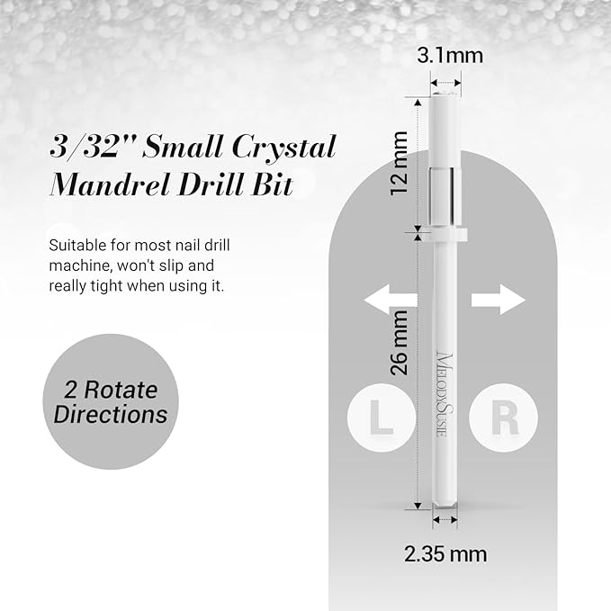 Melodysusie small crystal top 3.1mm