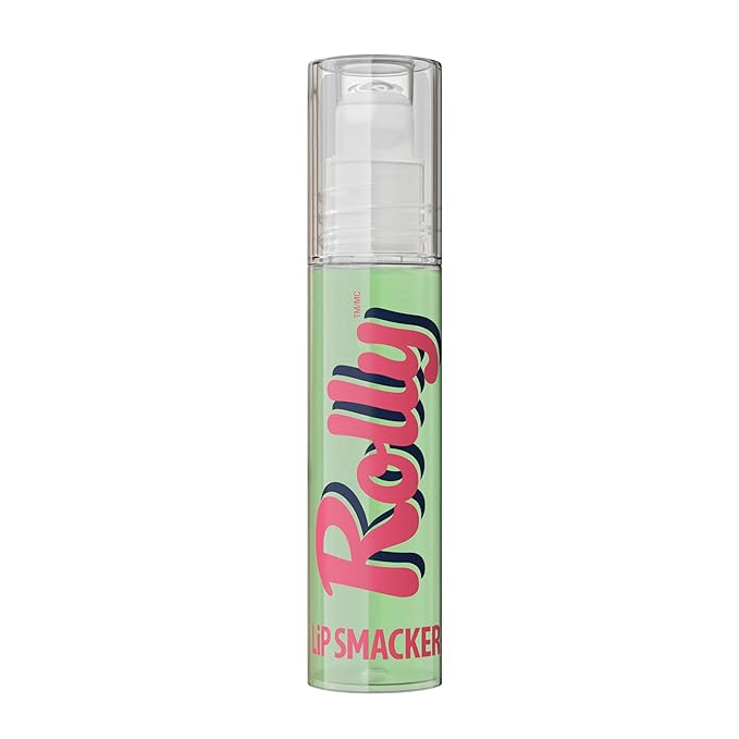 Lip Smacker Rolly Lip Gloss, Classic Roller-Ball Design for a Cooling Sensation, Hydrating & Moisturizing Shine - Watermelon