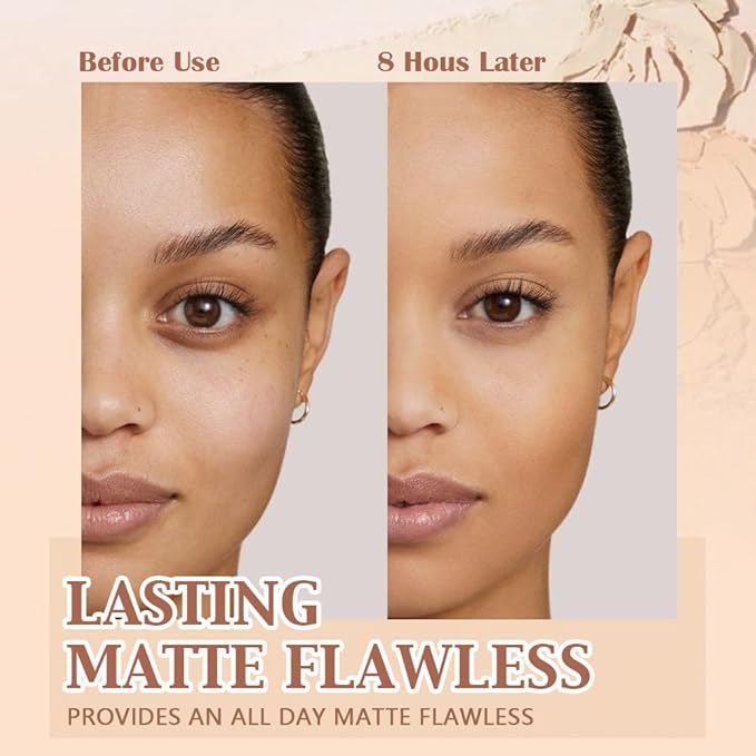 Pressed Matte Face Powder Makeup & Setting Powder N.W (03#) 10g