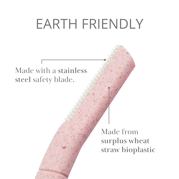 Dermaplaning Tool (3pcs) Set for Face, Expert Facial Razor for Women, Dermaplane Razor, Face Shaver for Women, Facial Dermaplaner, Peach Fuzz Remover, Exfoliated Skin & Hair Removal.