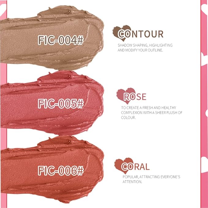 Contour Stick, Face Concealer Stick, Bronzer Facial Repair Cream(04 Contour)