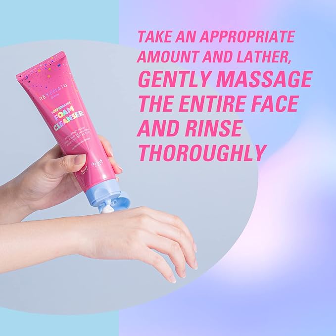 Soft Creamy Foam Cleanser –