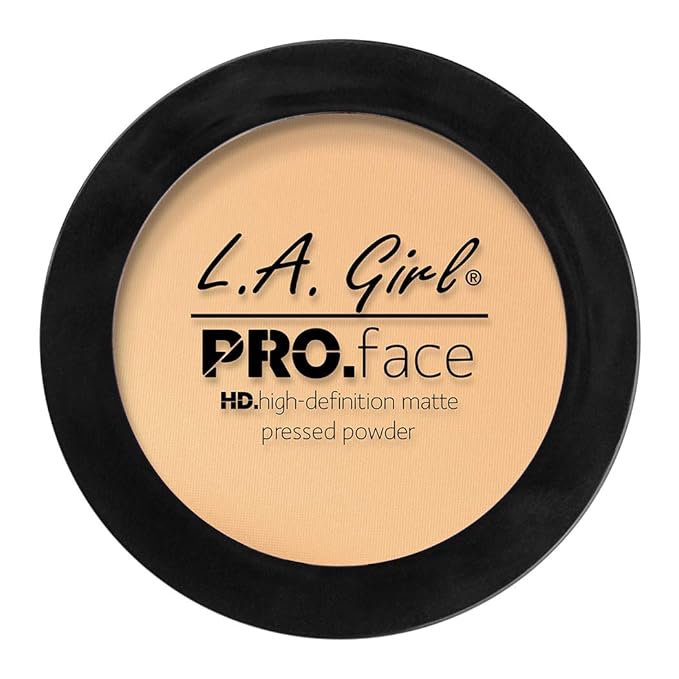 L.A. Girl Pro Face HD Matte Pressed Powder, 3) (GPP604)