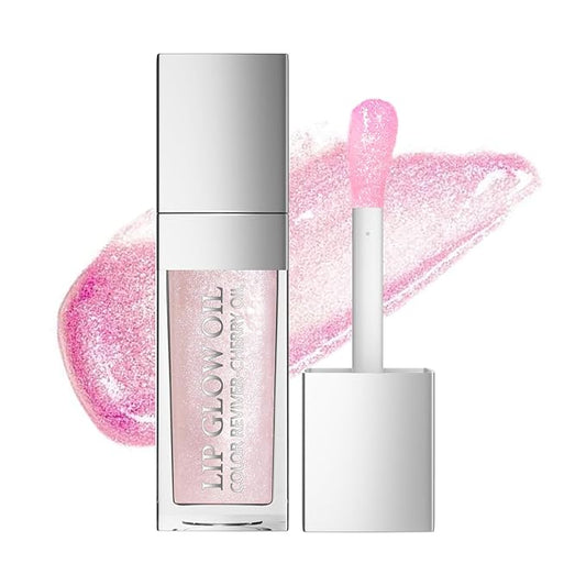 Ultimate Luxe Lip Oil Hydrating Fruit-Flavored Oils with Soft Brush for Moisturized, Full, and Radiant Lips (#07, SINGLE)