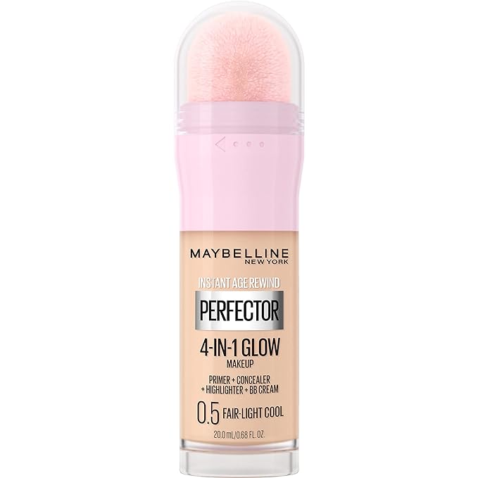 Maybelline New York Instant Age Rewind Instant Perfector 4-In-1 Glow Makeup, Fair/Light Cool