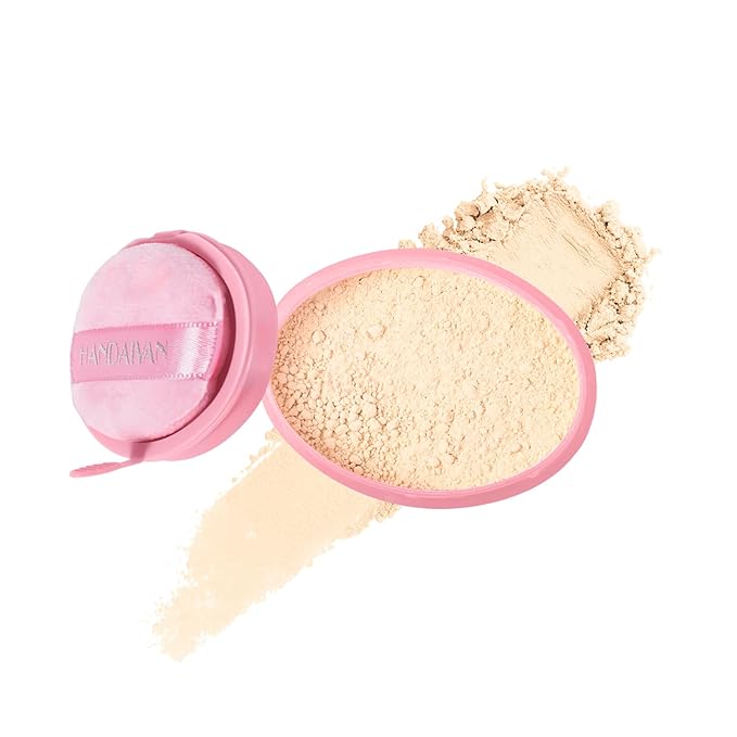 Loose Face Powder Setting Powder Makeup 0. (V04)With Powder Puff 67oz