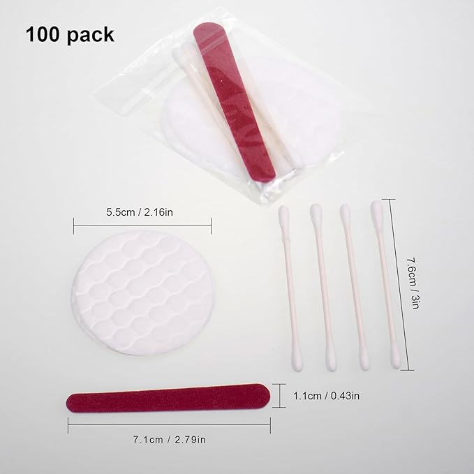 100 set hisposable hotels cosmetic