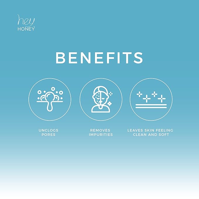 Hey Honey Skincare Be Clear Acne Cleansing