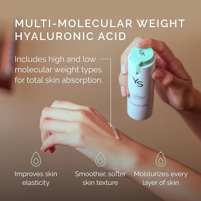 Avocado Anti-Aging Serum - Hydrating, Brightening, Wrinkle Reducer, Facial Skincare - Organic Avocado Oil, Vitamin C, Hyaluronic Acid, Niacinamide