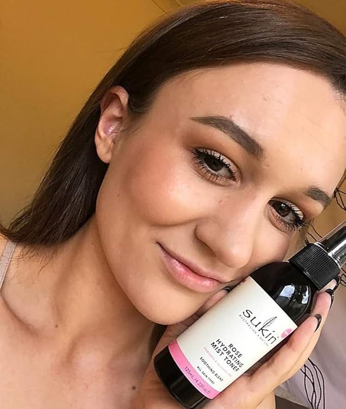 Sukin Rose Hydration Mist Toner, 4.23 Fl Oz