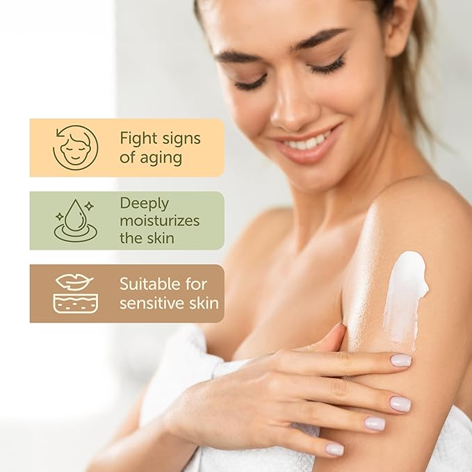 Hydrating Face Moisturizer & Body Cream with Manuka Honey Cream - Organic Face Moisturizer with Honey for Extremely Dry Skin - for Dry & Itchy Skin, Rosacea & Eczema Prone Skin 8oz