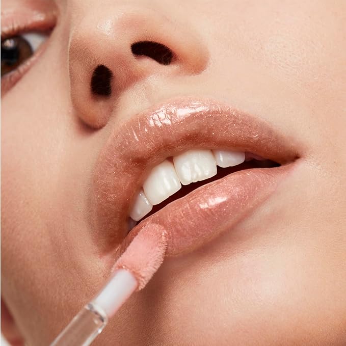 REVLON Lip Gloss, Super Lustrous The Gloss, Non-Sticky, High Shine Finish, 260 Rosy Future