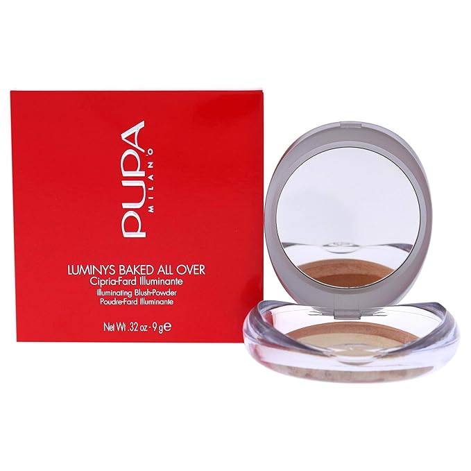 PUPA Milano Luminys Baked All Over Illuminating Blush-Powder Oz, I0111600 05 G