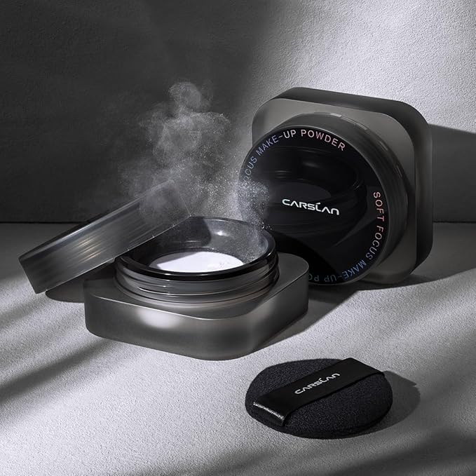 Soft Focus Loose Setting Powder, Waterproof, Matte, Oil Light Purple