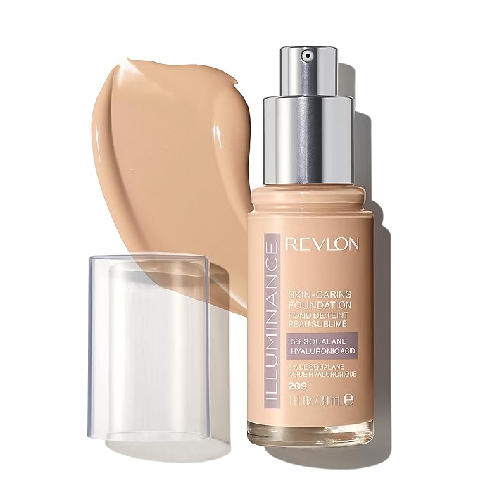 Revlon Illuminance Skin-Caring Liquid Foundation, Hyaluronic Acid, Hydrating of 1)