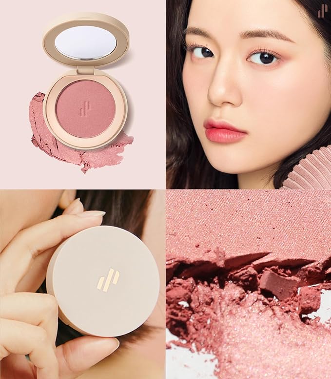 Heart Percent Dote on Mood Glow Blush, Smooth Veil Nude)